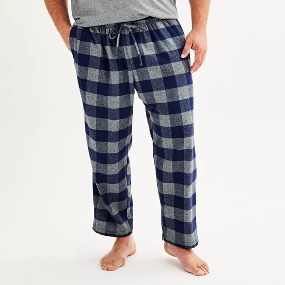Mens Sonoma GoodsFor Life Flannel Pajama Sleep Pants Size XXLT Buffalo Check NWT - Picture 1 of 1